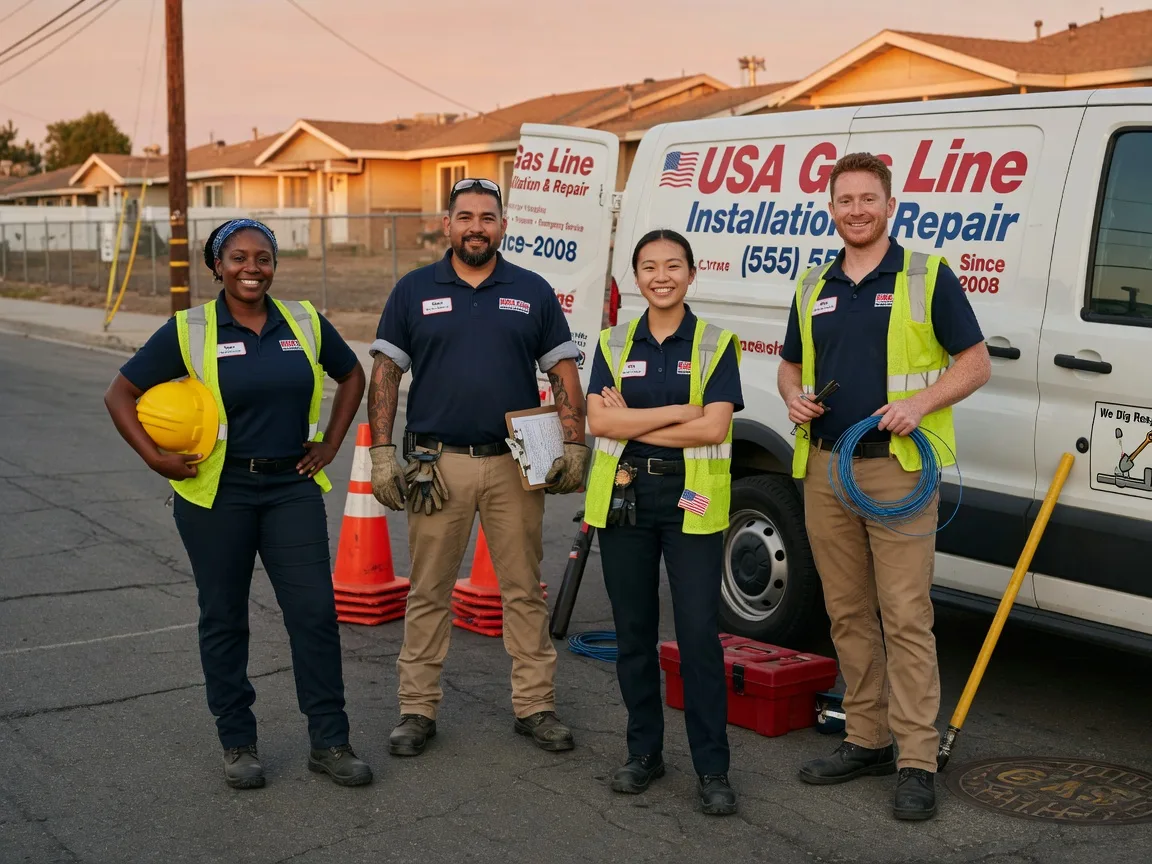 Gas Line Installation company in Tripoli, IA